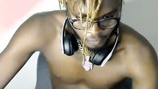 Sensual Black hot Dick Part 2 doing a Cam Show