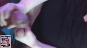 Fat booty t-girl swallowing thick bbc