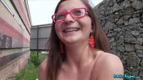 Curvacious nerd teen incredible sex clip