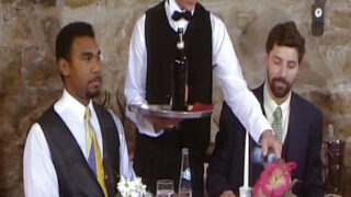 Pompino, orgia, doppia penetrazione, missionario &#8211; orgia anale hardcore per la dilettante Dina Pearl