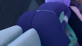 Tamaki Face Fucking Nejire in Alley (Demon Slayer XXX)