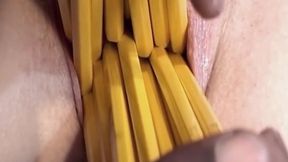 Mature Blonde MILF Takes Multiple BBC in Wild DP
