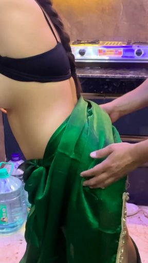 Aunty GOT fucked from Behind.......   Clip 2