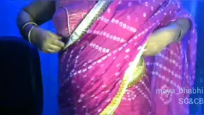 Desi sexy girl getting hot while dancing.