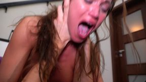 Wild sluts erupt in wild climax&#x1F680;, squirting, rolling eyes, shaking with intense heat part three