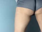Thick pawg sissy ass twerking