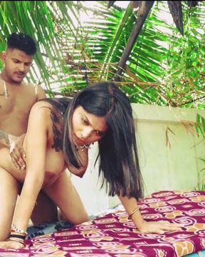 Aniket takes Sanjana to the garden and fucks her