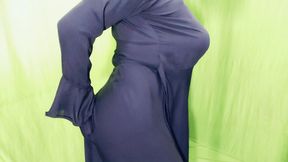 Dirty audio of Indian burqa-clad couple having sex with housewife