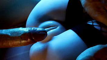 Sweet pussy in erotic black stockings gave fantastic pleasure