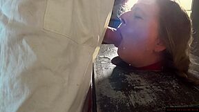 Facefucked In Pillory By Cock And A Bad Dragon - Little Sunshine Milf