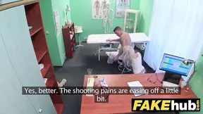 Hot Hospital Big tits horny Milf chiropractor fucks doctor