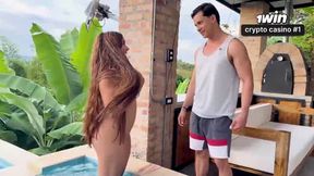 Amateur Latina with yam-sized hooters wants stepbro dih - sensational HD porn scene!