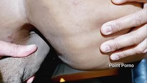 Peguei a rabuda na rua e meti o pau no cu e na buceta da safada no motel