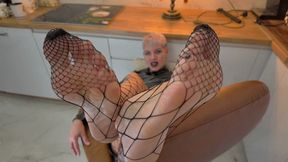 Ruslana Is Alone In The Kitchen And All She Wants Is You Worshipping Her Feet - Full