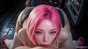 this submissive asian cutie completely lost her innocence when i roughly flipped her from behind and drove my cock deep [ai]