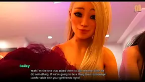 Busty Blonde Triplets Pleasure One Man in Steamy Hentai Orgy