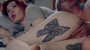 Step Stepmom Shares Bed with Step Stepson - Naughty Nighttime Fun!