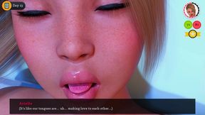 [Gameplay] Dating My Dauɡhter: Chapter XXXIII - Be Gentle With Me, It's My First O...