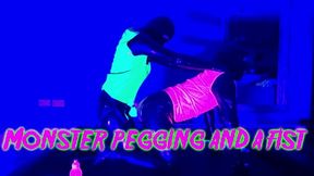 UV Monster Cock Pegging with Lady Valeska @mazmorbidfetish