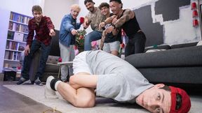 Adam Awbride fucking Cristiano's tight college ass