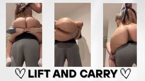 Lift and Carry – Sexy UPA Scene in Lingerie
