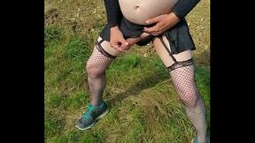 crossdressers first time walk in public part 2