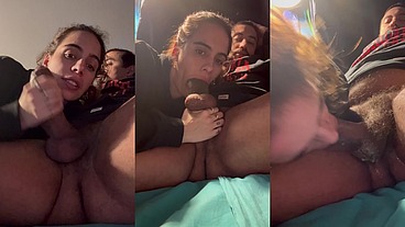 Imagina toda a minha vara grossa pulsando na tua garganta! Essa filha da puta me acorda mamando todos os dias ! Francesa chupeteira !