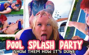 Pool Splash Party with Sabien Demonia