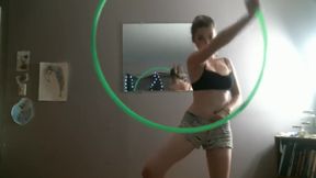 Hula Hoop Strip Tease