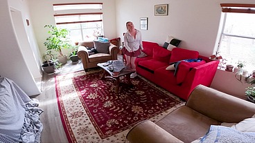 Insecure girl-next-door fucks married neighbor