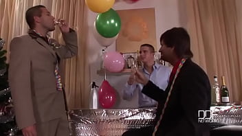 Ring in the year with a gang bang!