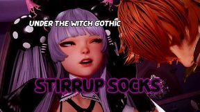 Under The Witch Gothic - Stirrup Socks