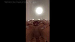 Amateur sissy anal training with huge dildos for extreme prolapse