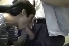 Daddy Security Guard Barebacks Asian Twink