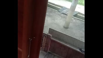 Flashing dick man