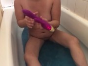 Morning bathtub fun