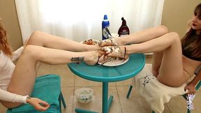 ziva fey - sweet friend sundae feet treat