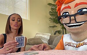 Christina Sage Turns Fortune Teller to Cock Charmer at PornDudeCasting!