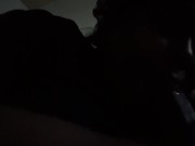 Sharing ebony thot sloppy mouth with friend