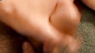 Solo Male Masturbation - Huge Load From A Bad Boy's Massive Dick