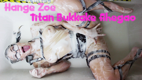 Hange Zoe Titan Bukkake Ahegao