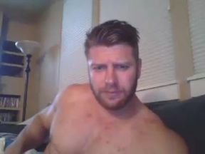 FIT GINGER MUSCLE STUD SHOWERS AND BLOWS A LOAD