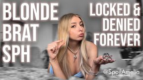 Bratty SPH and Chastity Denial