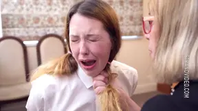 Punished and fingered by strict teacher