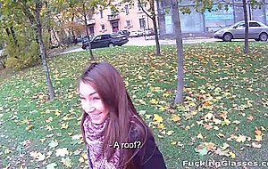 Fucking glasses  stacy snake  sex on the roof —