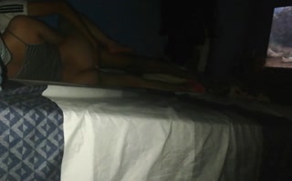 Mi sister-in-law went into my room to watch a movie, and ended up pulling down her panties