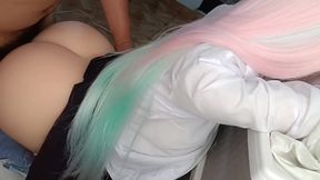 766 Big-assed, Big-titted Student Stepdaughteraccidental Anal Creampie?