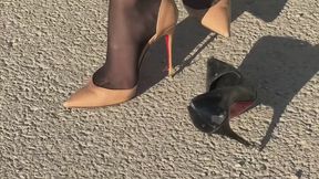 Destroying my louboutins