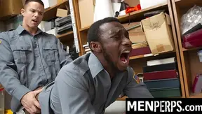 Firm Discipline for a Horny Thief: Mall Cops Steamy Spanking Session – 18+