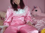 Satin Fetish Transgirl (Preview)